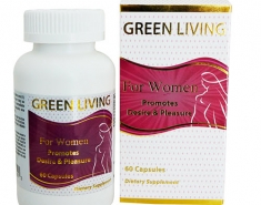 Viên uống nội tiết tố nữ trị nám nội tiết Green Living 60 viên MD Dermatics